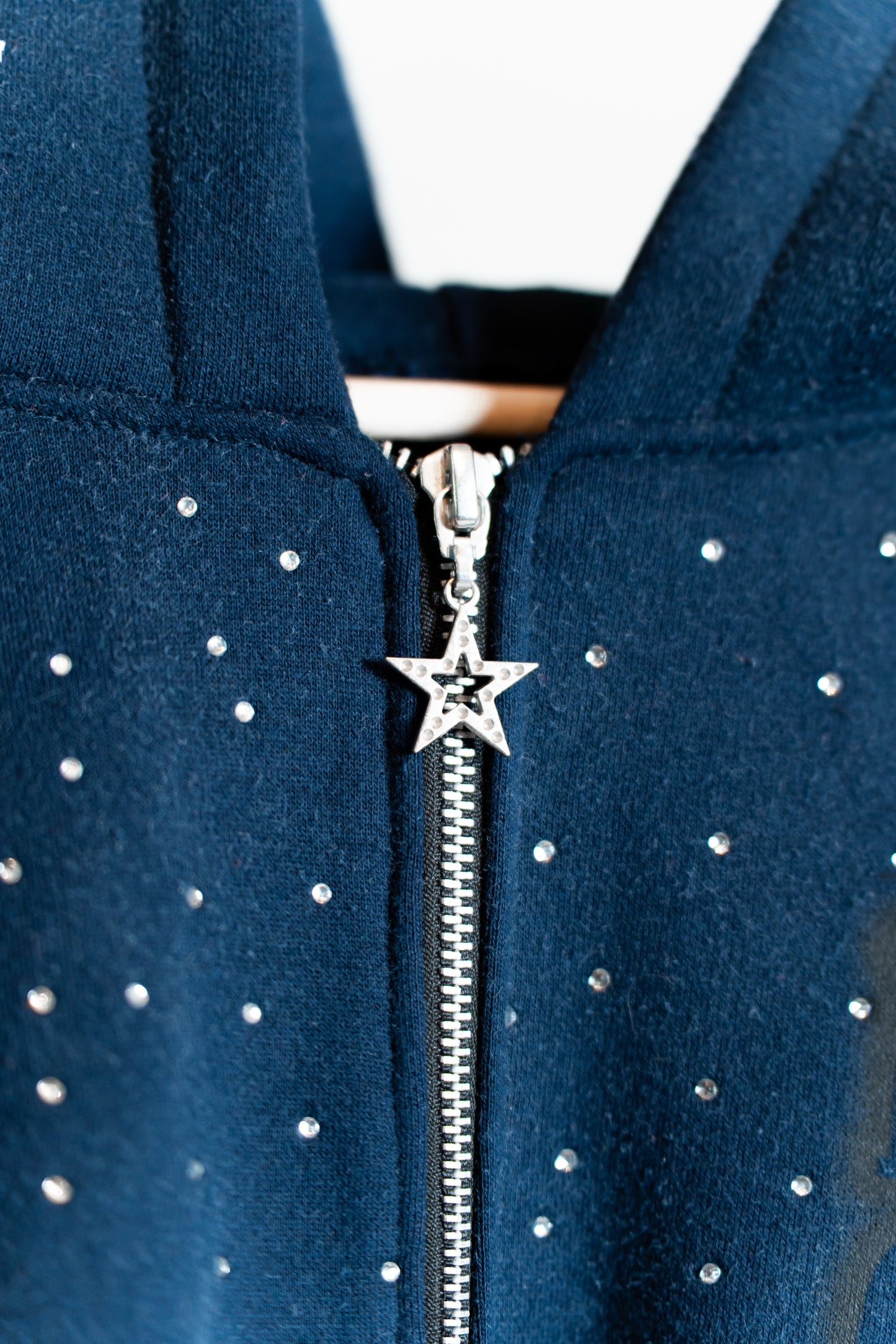 Alone We Shine Bright Rhinestone Hoodie