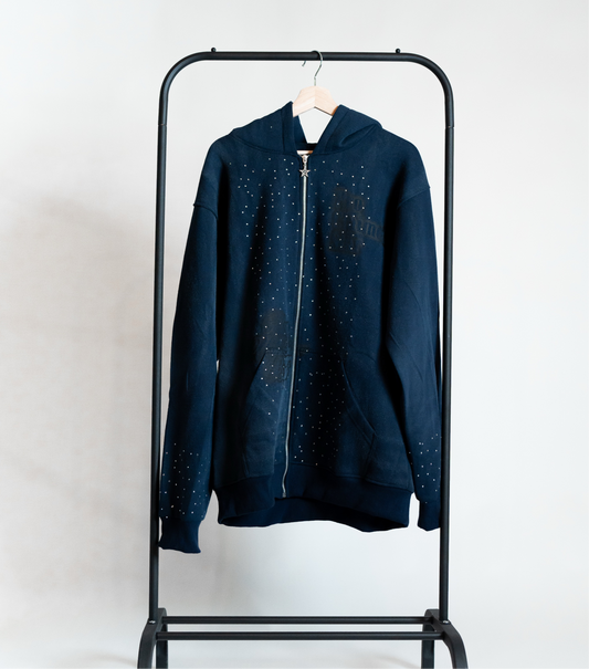 Alone We Shine Bright Rhinestone Hoodie