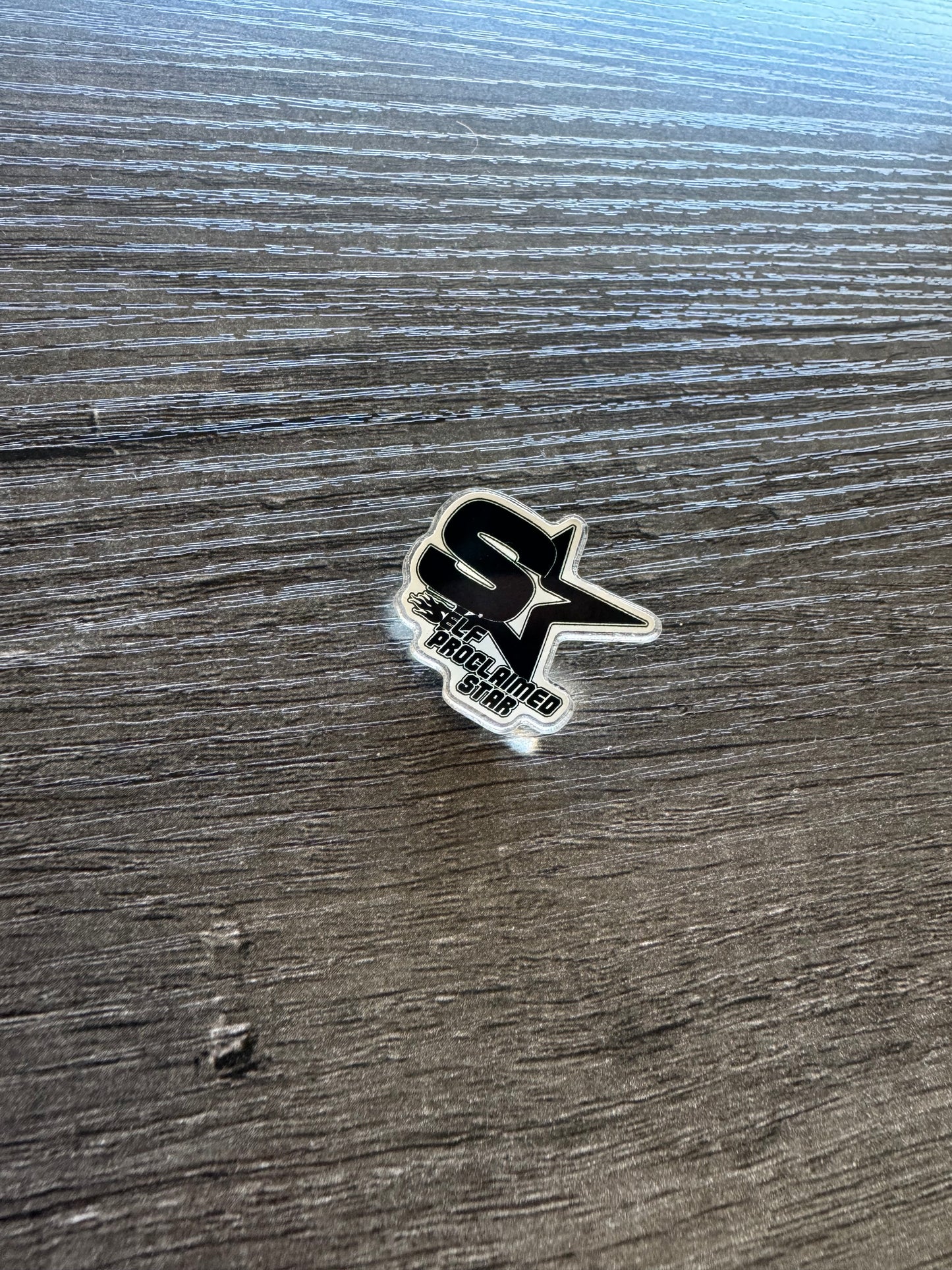 Self Proclaimed Logo Pin