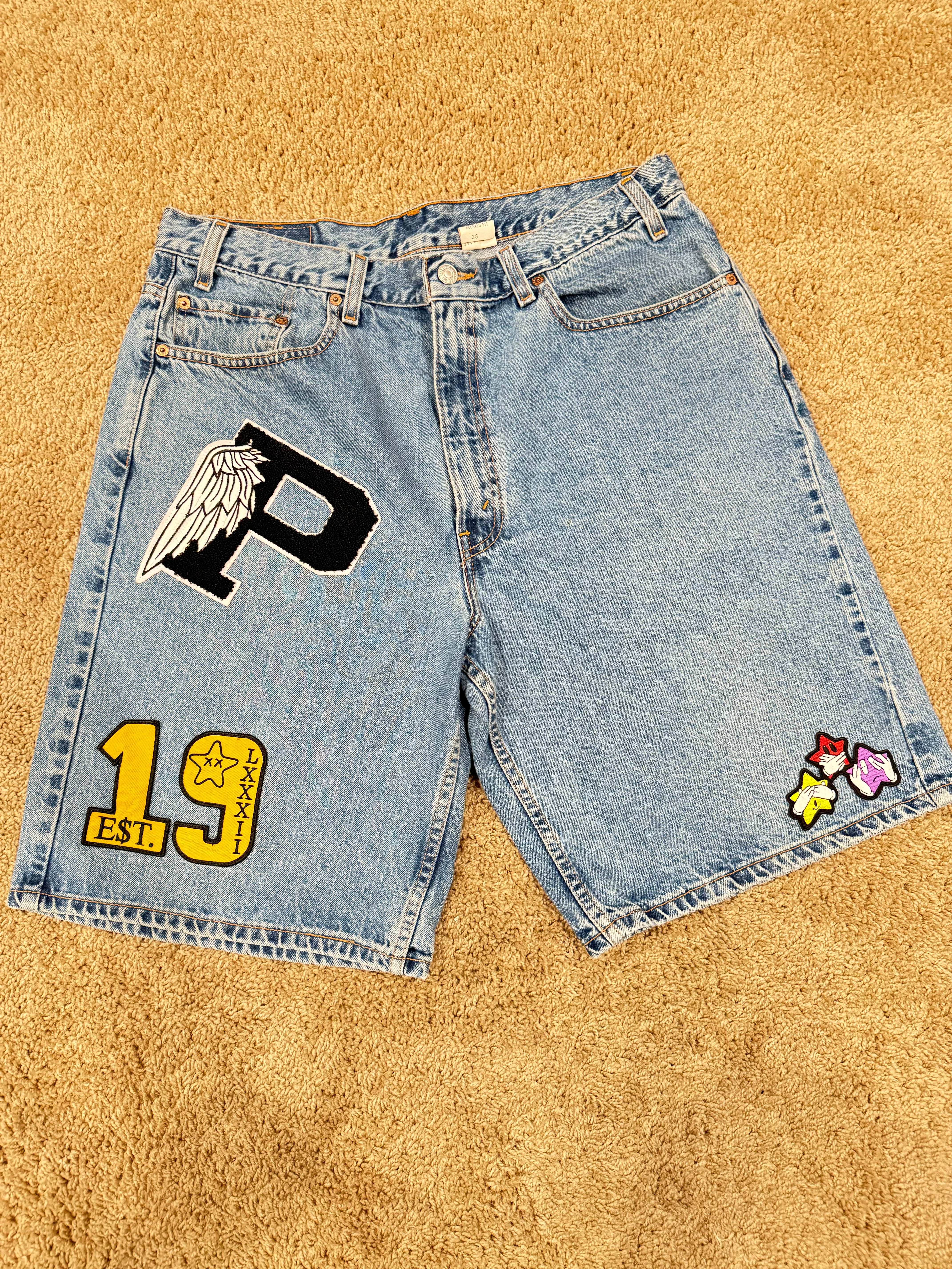 Upcycled Proclaimed Denim Shorts