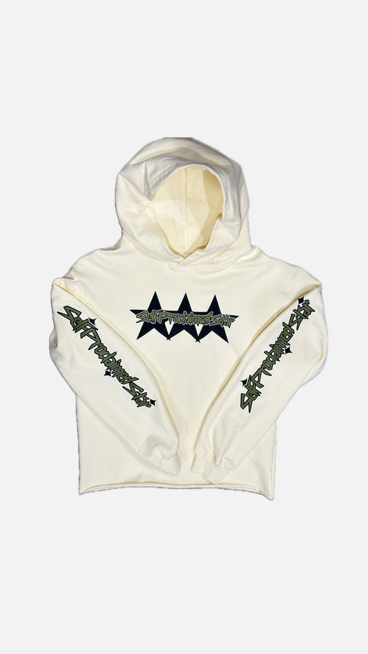 Self Proclaimed Rockstar Cropped Hoodie